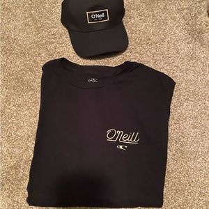 Mens O’Neil Shirt and Hat Used